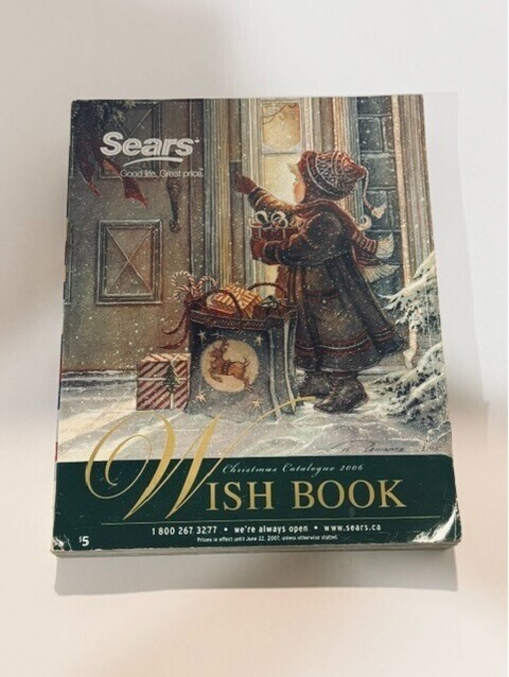Vintage 2006 Sears Canada Christmas Wish Book Catalogue